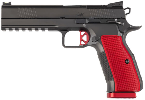 DAN WESSON DWX 9MM LUGER 19+1 4.95" BLACK MATCH GRADE BARREL OPTICS READY SLIDE