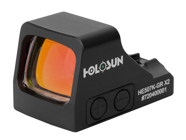 HOLOSUN HE507K GREEN DOT, 2 MOA DOT W/ 32MOA CIRCLE, MULTI RETICLE