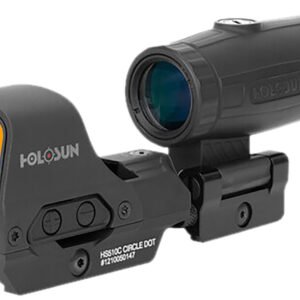 HOLOSUN HE510C-GR 2MOA GREEN DOT W/ 65MOA CIRCLE & HM3X COMBO
