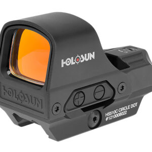 HOLOSUN HS510C, BLACK, 2 MOA + 65MOA CIRCLE RETICLE