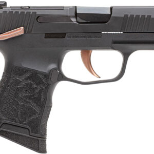 SIG P365 ROSE PACKAGE 380 ACP, 10+1, 3.10" BARREL, W/ MATTE ROSE CONTROLS, OPTICS READY