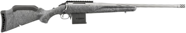 RUGER, AMERICAN GEN 2, 204, 10+1RD, 20"BARREL, GRAY SPLATTER STOCK