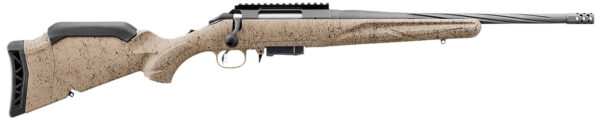 RUGER, AMERICAN GEN 2 RANCH, 7.62X39,  3+1RD, 16"BARREL, FDE SPLATTER STOCK