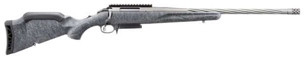 RUGER, AMERICAN GEN 2, 6MM CREEDMORR, 3+1RD, 20" BARREL, GRAY SPLATTER STOCK
