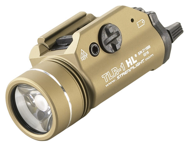 STREAMLIGHT, TLR-1 HL, FDE, 1000 LUMENS